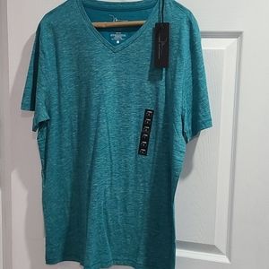 Marc Anthony teal v-neck t-shirt